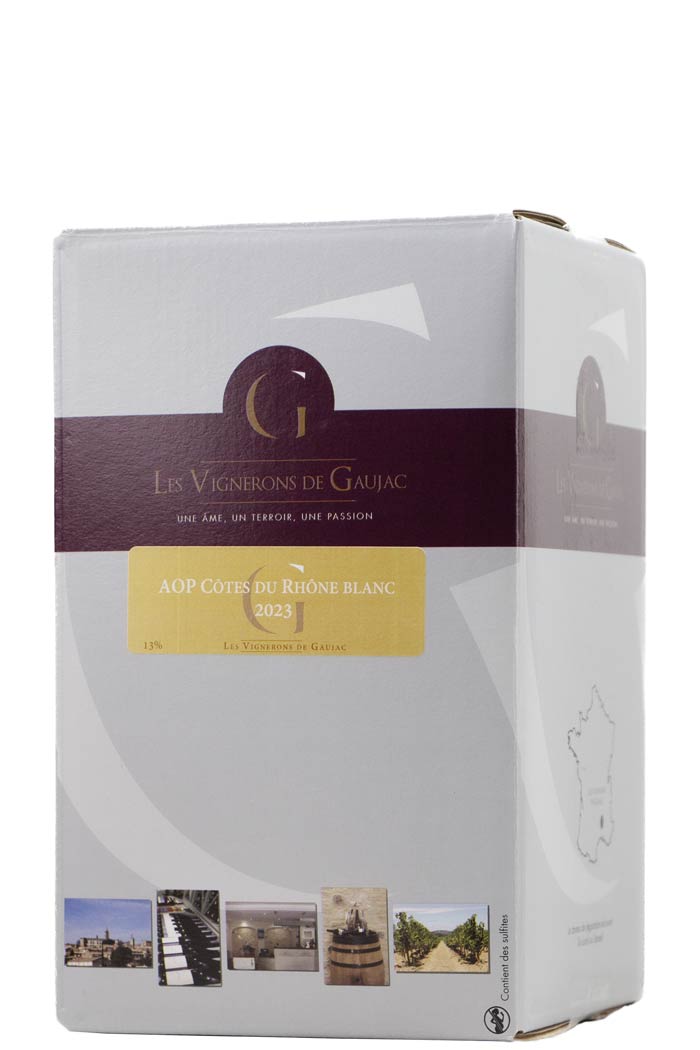 Vin blanc AOP Côtes-du-Rhône